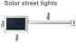 Уличные светы СИД обломока Epistar солнечные с батареей 3.7V Li-Po перезаряжаемые