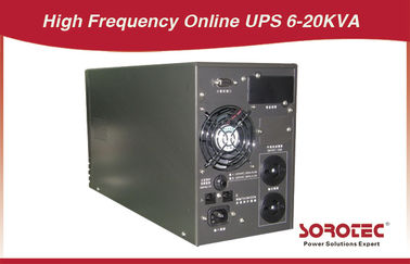 RS232 ЖК SNMP одной фазы 60 Гц высокой частоты онлайн ИБП 6 - 10 кВА для компьютера, Телеком