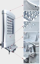высота 12W 6m греет белые уличные светы СИД Bridgelux IP66 напольные интегрированные солнечные