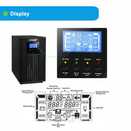 Одиночная фаза UPS Sinewave 3000VA дома/офиса чисто высокочастотная он-лайн