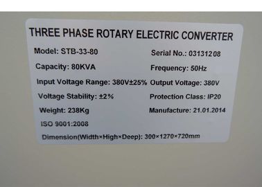 Крытый/напольный 80 регулятор автоматического напряжения тока KVA IP20 трехфазный