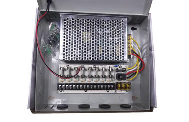 канал коробки 9 электропитания CCTV 12V 5Amps, электропитание камеры CCTV