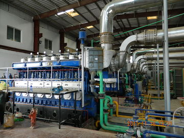 сгоренная HFO электростанция genset 4*2500kw