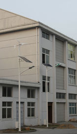 Чисто белые уличные светы Bridgelux СИД силы 60W солнечные, 6-12m